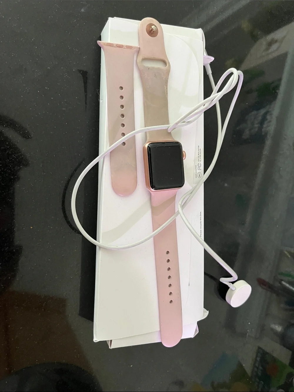 Apple Pink Smartwatch Apple Watch SE generation 2 40 mm starlight band
